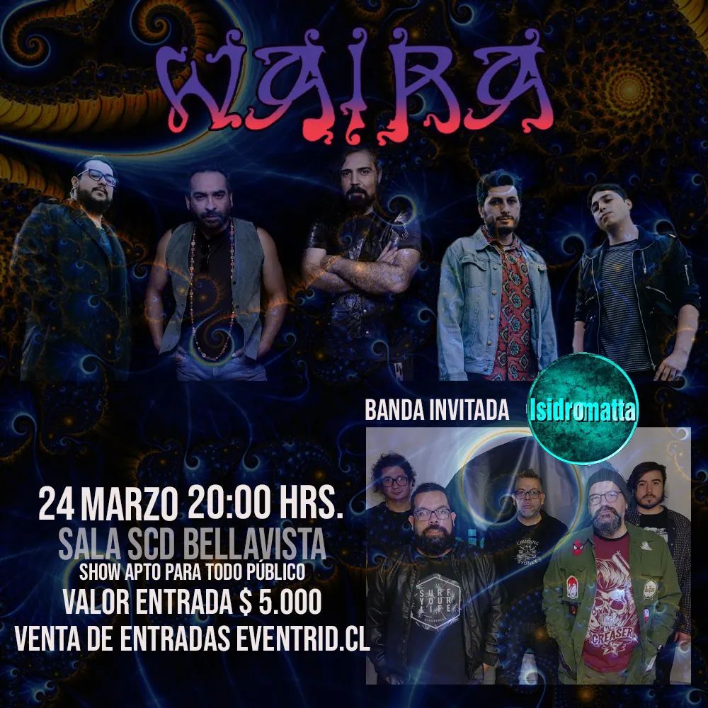 Waira anuncia concierto en la SCD de Bellavista